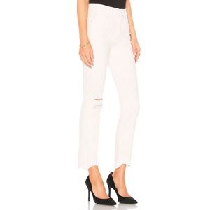 MOTHER Women's Skinny Jeans in White